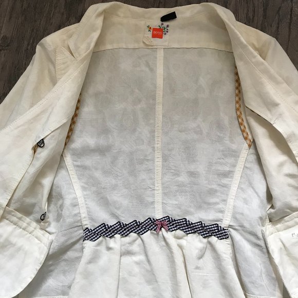 HUGO BOSS Fitted Women's Blazer IT 42 / US 8 - Picture 5 of 7